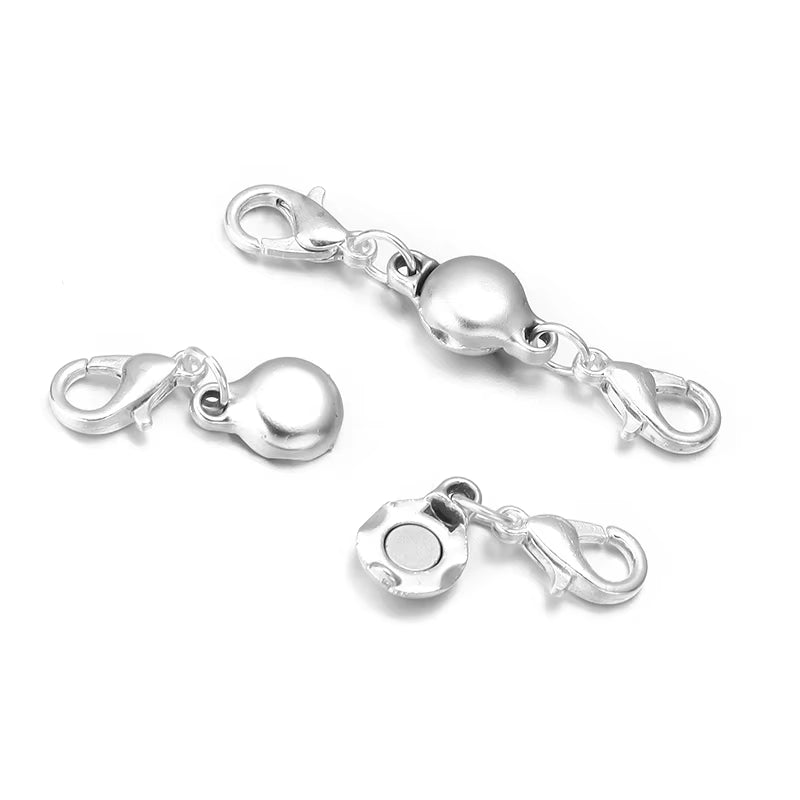 Louleur Magnetic Clasps for Jewelry Making DIY Bracelet Necklace Magnet Clasp Connector Buckle Fasteners Accessories Wholesale