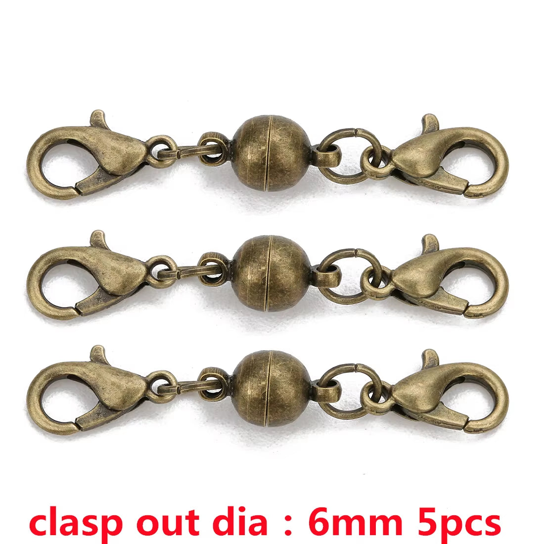 Louleur Magnetic Clasps for Jewelry Making DIY Bracelet Necklace Magnet Clasp Connector Buckle Fasteners Accessories Wholesale