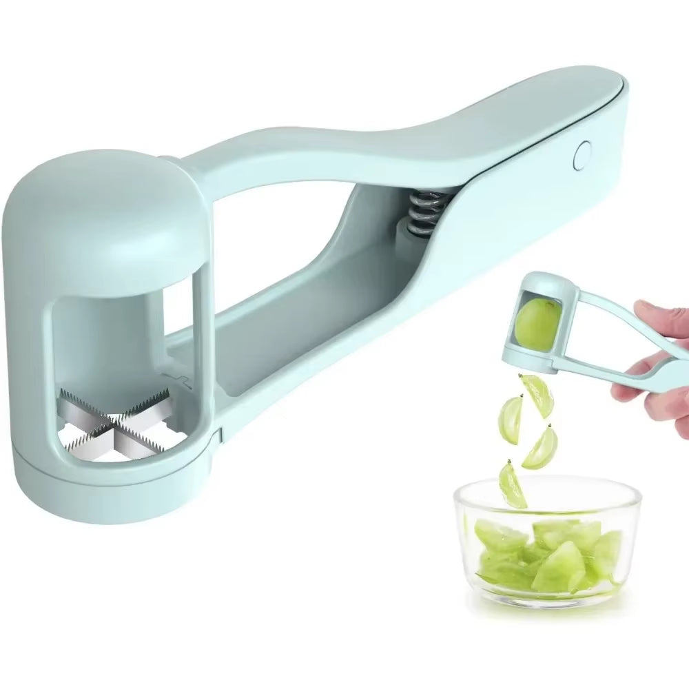 Effortless Fruit Slicing: The Ultimate Grape and Cherry Tomato Cutter for Quick and Safe Food Preparation