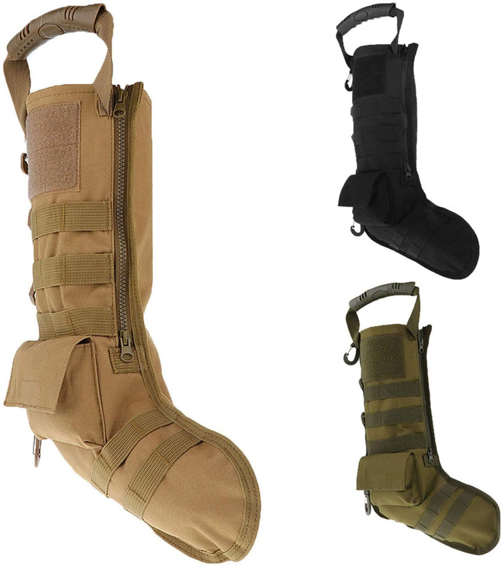 Tactical Christmas Stocking Backpacks Decoration Ruck-Up Hanging Hunting Storage Molle Pouch Bag Accessories