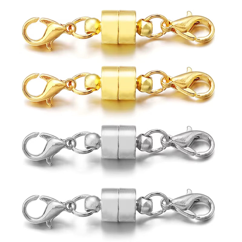 Louleur Magnetic Clasps for Jewelry Making DIY Bracelet Necklace Magnet Clasp Connector Buckle Fasteners Accessories Wholesale