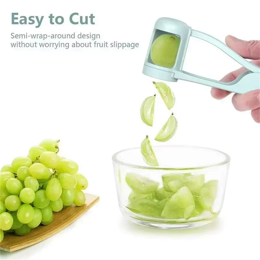 Effortless Fruit Slicing: The Ultimate Grape and Cherry Tomato Cutter for Quick and Safe Food Preparation