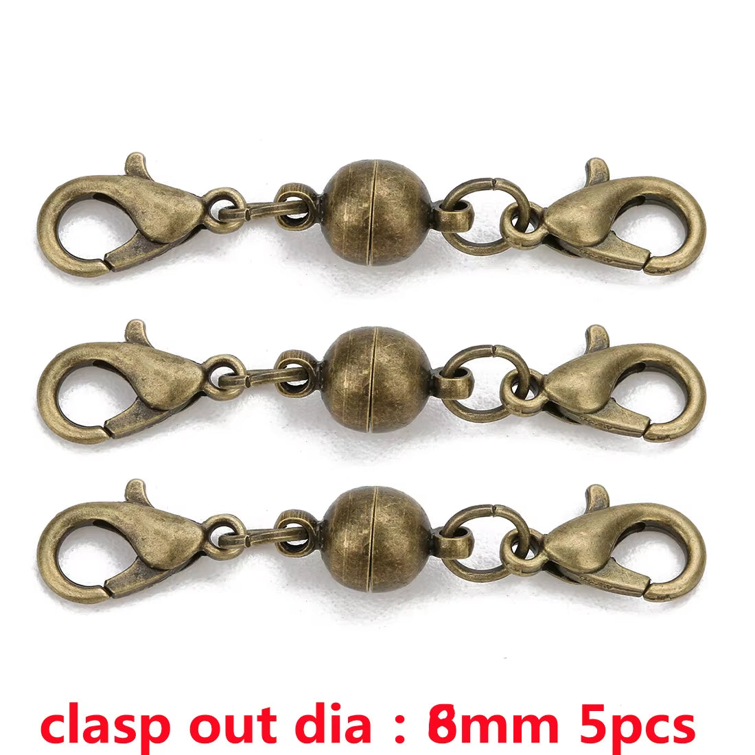 Louleur Magnetic Clasps for Jewelry Making DIY Bracelet Necklace Magnet Clasp Connector Buckle Fasteners Accessories Wholesale