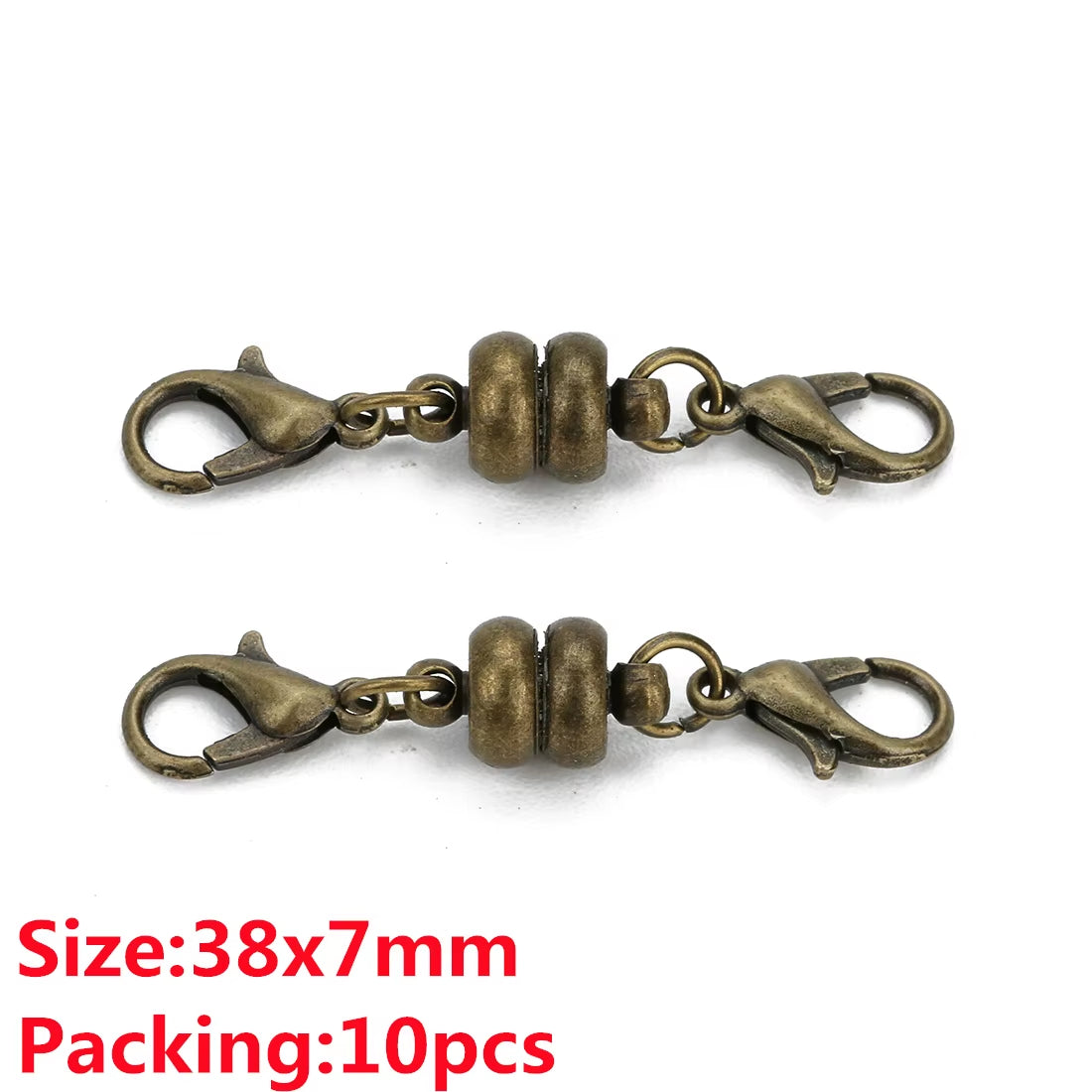 Louleur Magnetic Clasps for Jewelry Making DIY Bracelet Necklace Magnet Clasp Connector Buckle Fasteners Accessories Wholesale