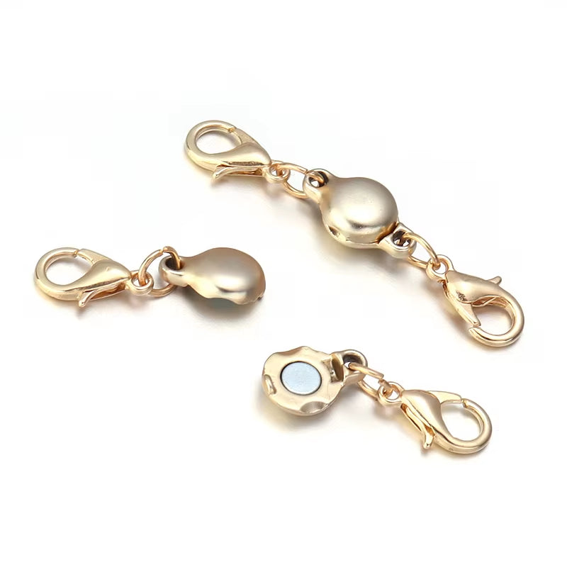Louleur Magnetic Clasps for Jewelry Making DIY Bracelet Necklace Magnet Clasp Connector Buckle Fasteners Accessories Wholesale