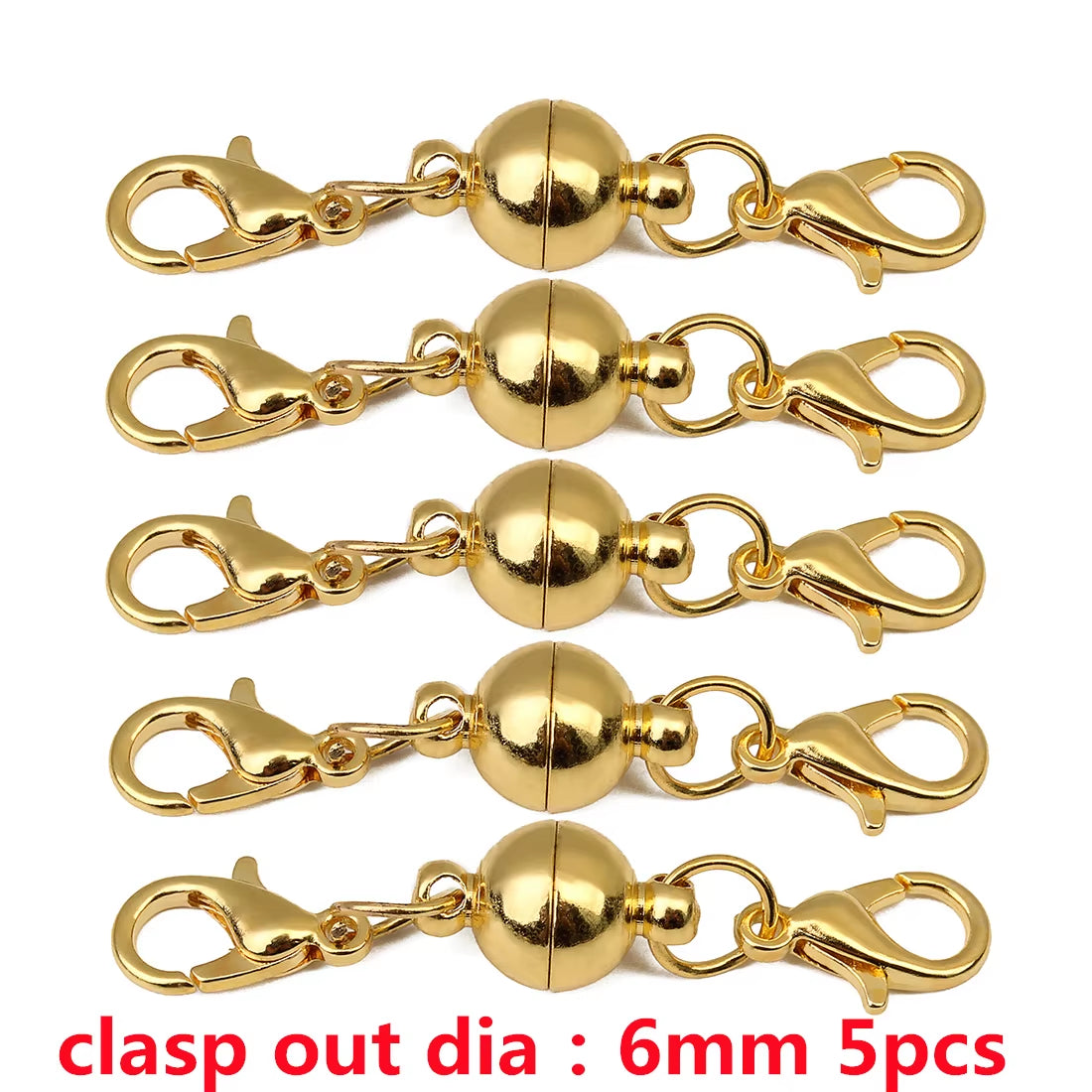 Louleur Magnetic Clasps for Jewelry Making DIY Bracelet Necklace Magnet Clasp Connector Buckle Fasteners Accessories Wholesale