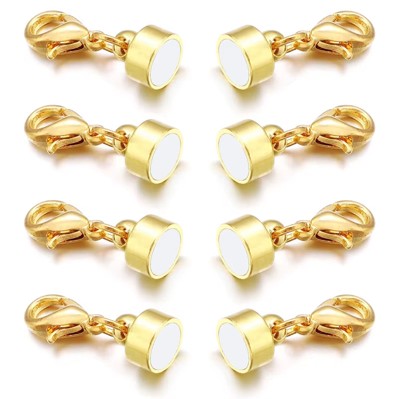 Louleur Magnetic Clasps for Jewelry Making DIY Bracelet Necklace Magnet Clasp Connector Buckle Fasteners Accessories Wholesale