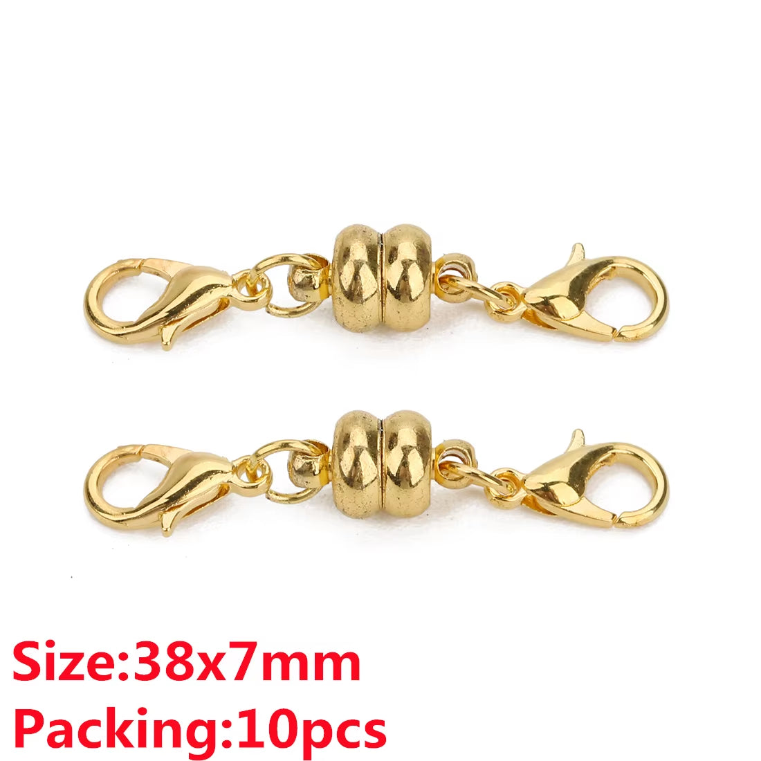 Louleur Magnetic Clasps for Jewelry Making DIY Bracelet Necklace Magnet Clasp Connector Buckle Fasteners Accessories Wholesale